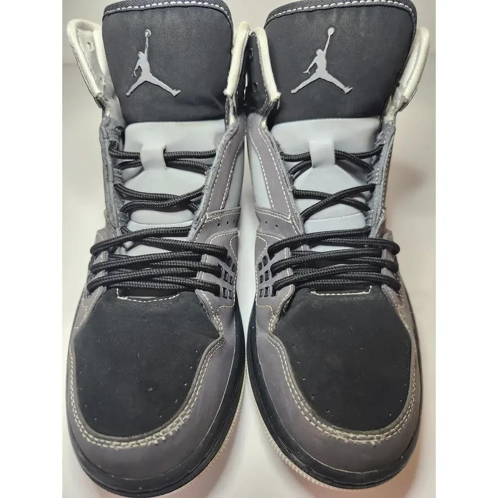 Jordan 1 Flight Men’s Gray Sz 9 Athletic Sneaker Streetwear Mid Top